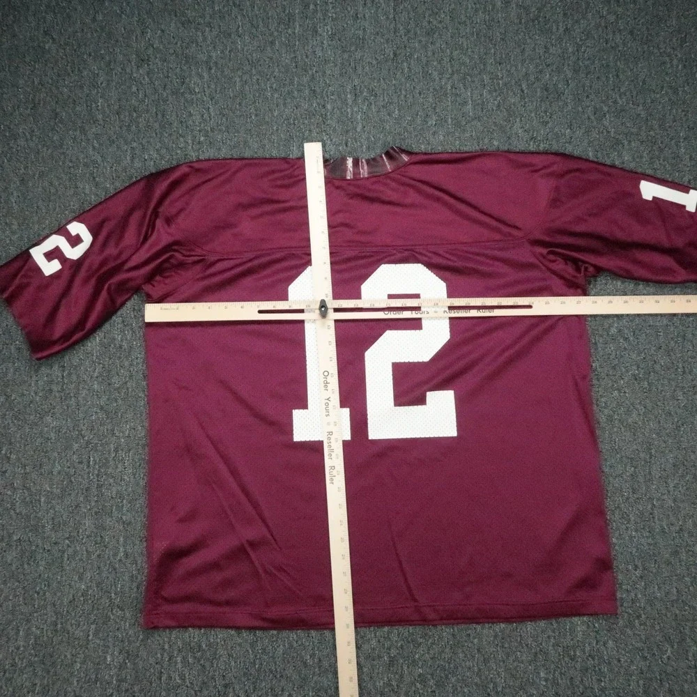 VINTAGE Texas A&M Aggies Jersey Mens XL Nike Football Jersey #12 USA 12th Man
